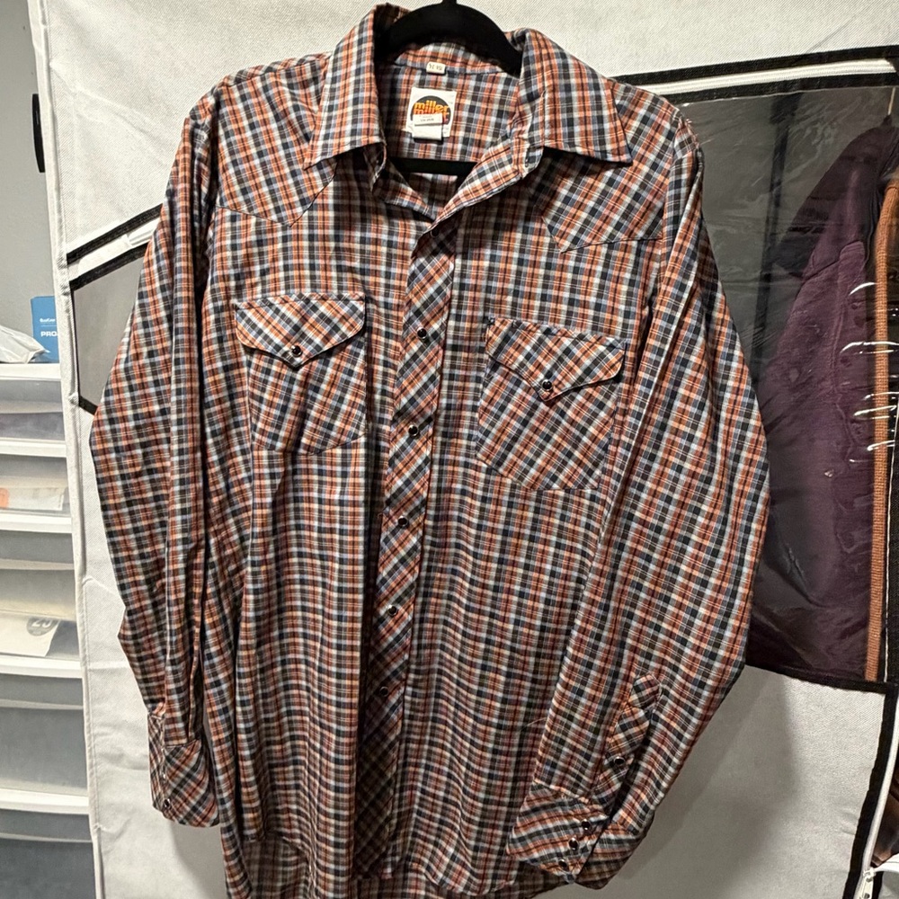 Wrangler Multicolor Plaid Casual Shirt